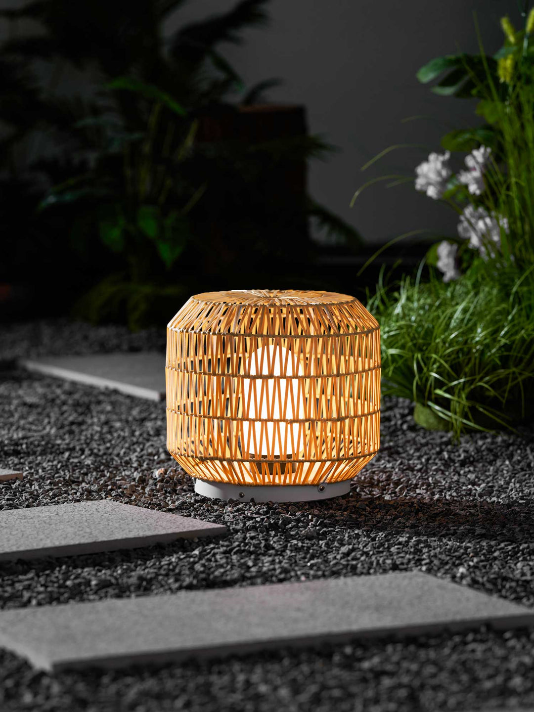 Genevieve Rattan Outdoor Table Light