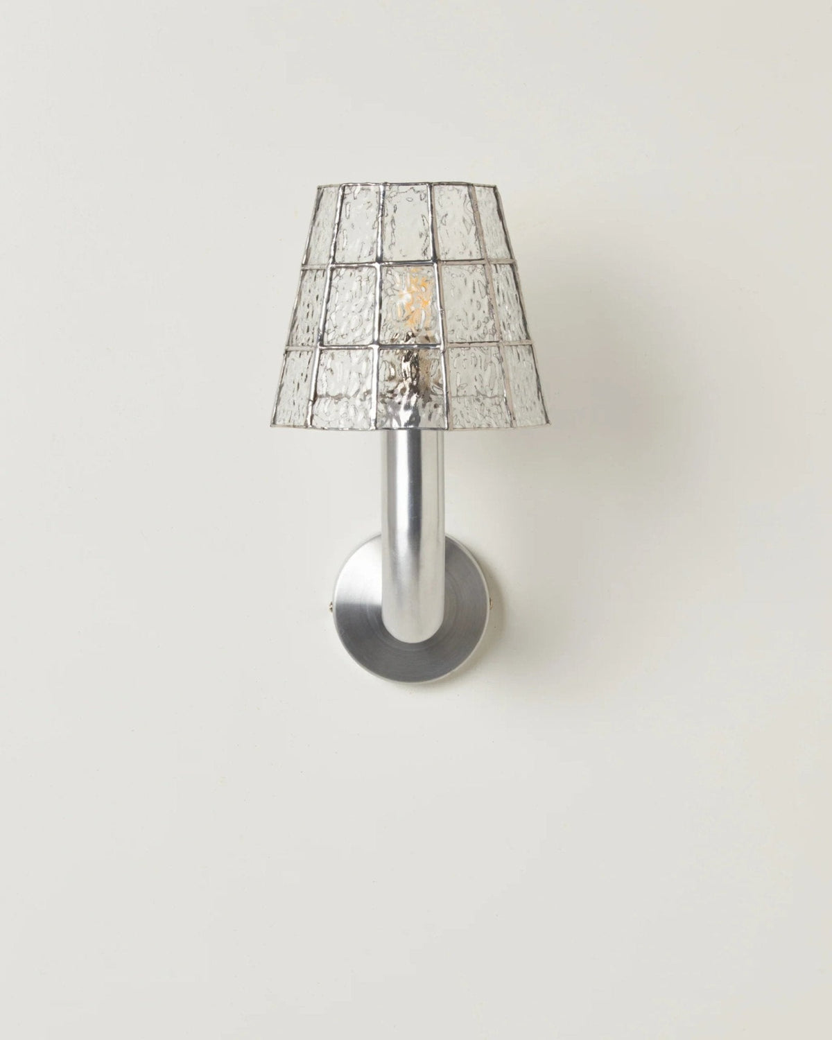 Isenmere Faceted Glass Wall Sconce