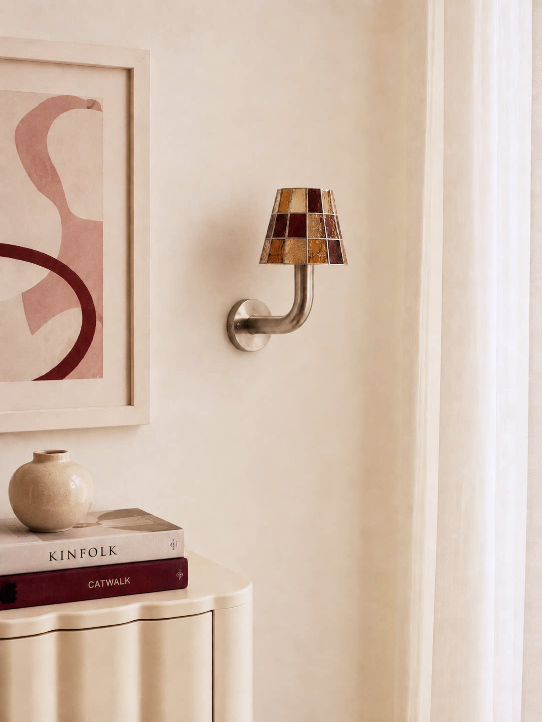 Isenmere Faceted Glass Wall Sconce