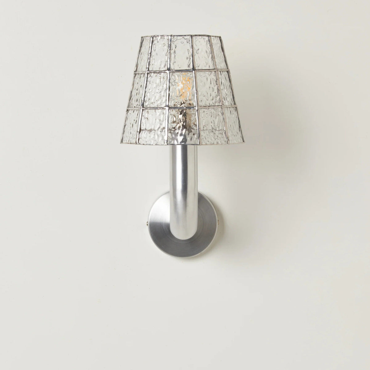 Isenmere Faceted Glass Wall Sconce
