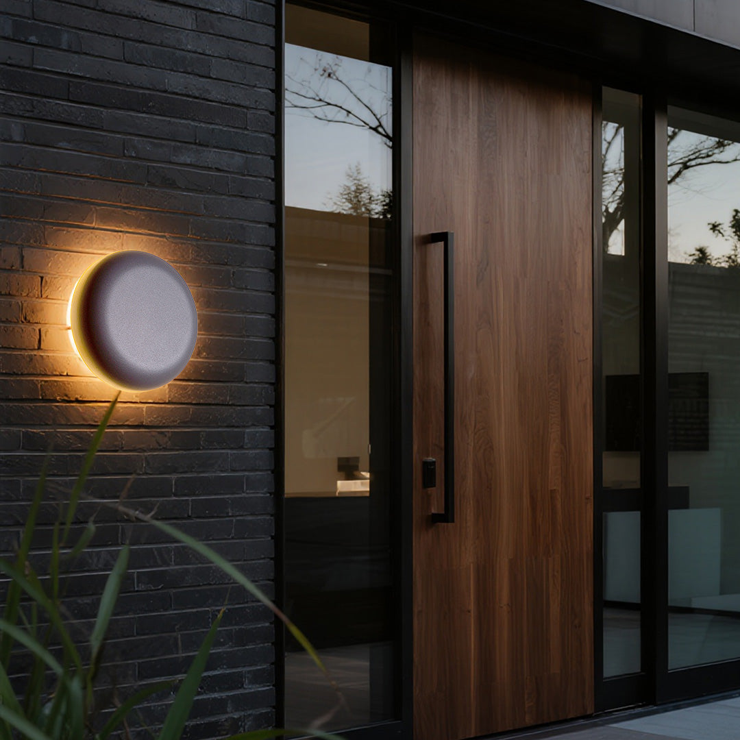 Star Die-cast Minimalist Geometric Outdoor Wall Light