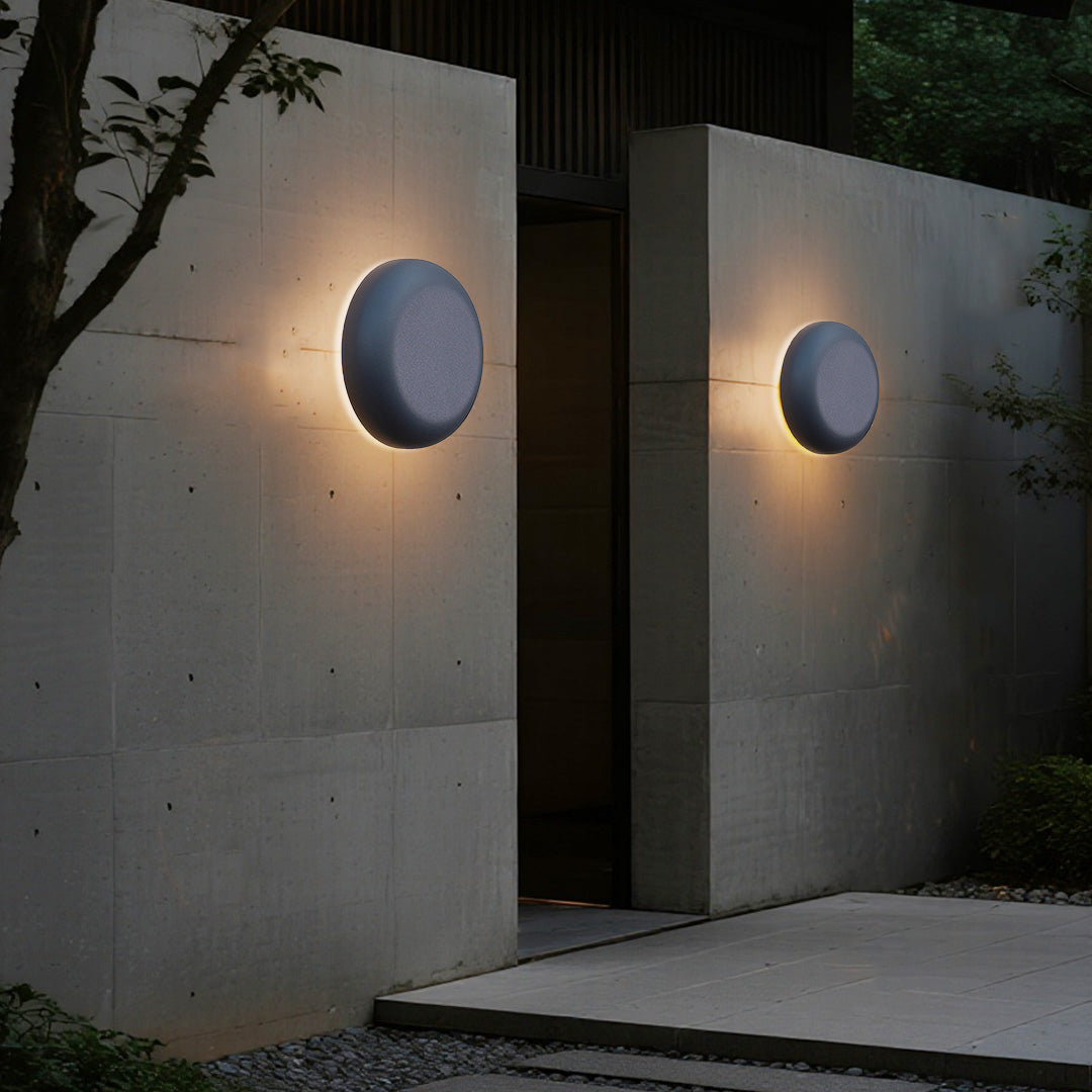 Star Die-cast Minimalist Geometric Outdoor Wall Light
