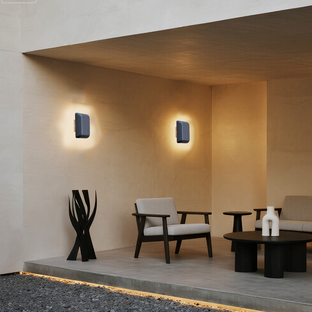 Star Die-cast Minimalist Geometric Outdoor Wall Light