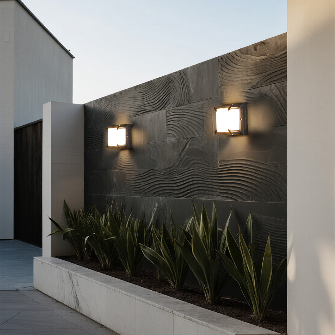 Faith Die-cast Modern Outdoor Wall Light