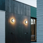 Tasha Round Minimalist Outdoor Wall Lights