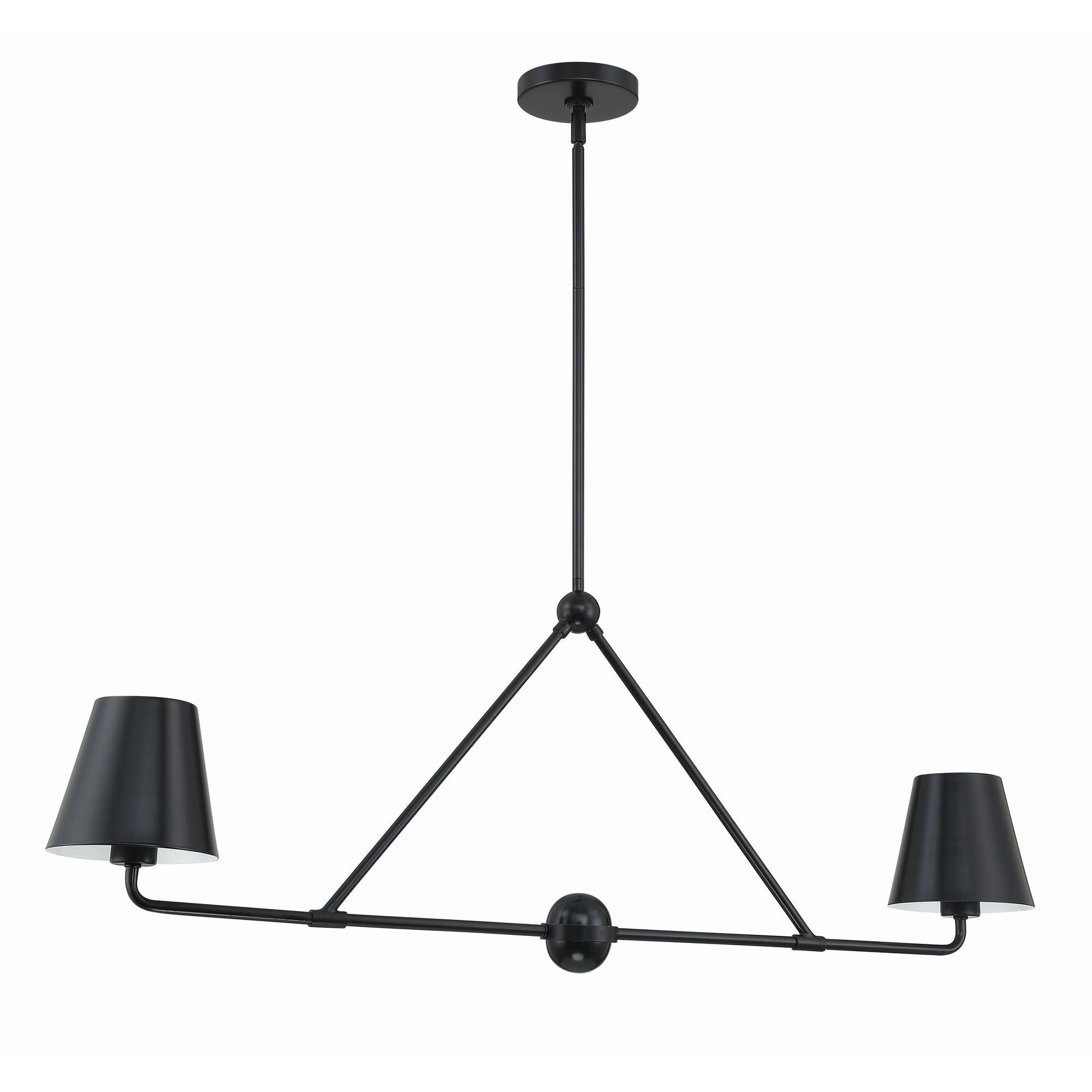 Lifestyle image showcasing the brass finish of the Xavier lamp.