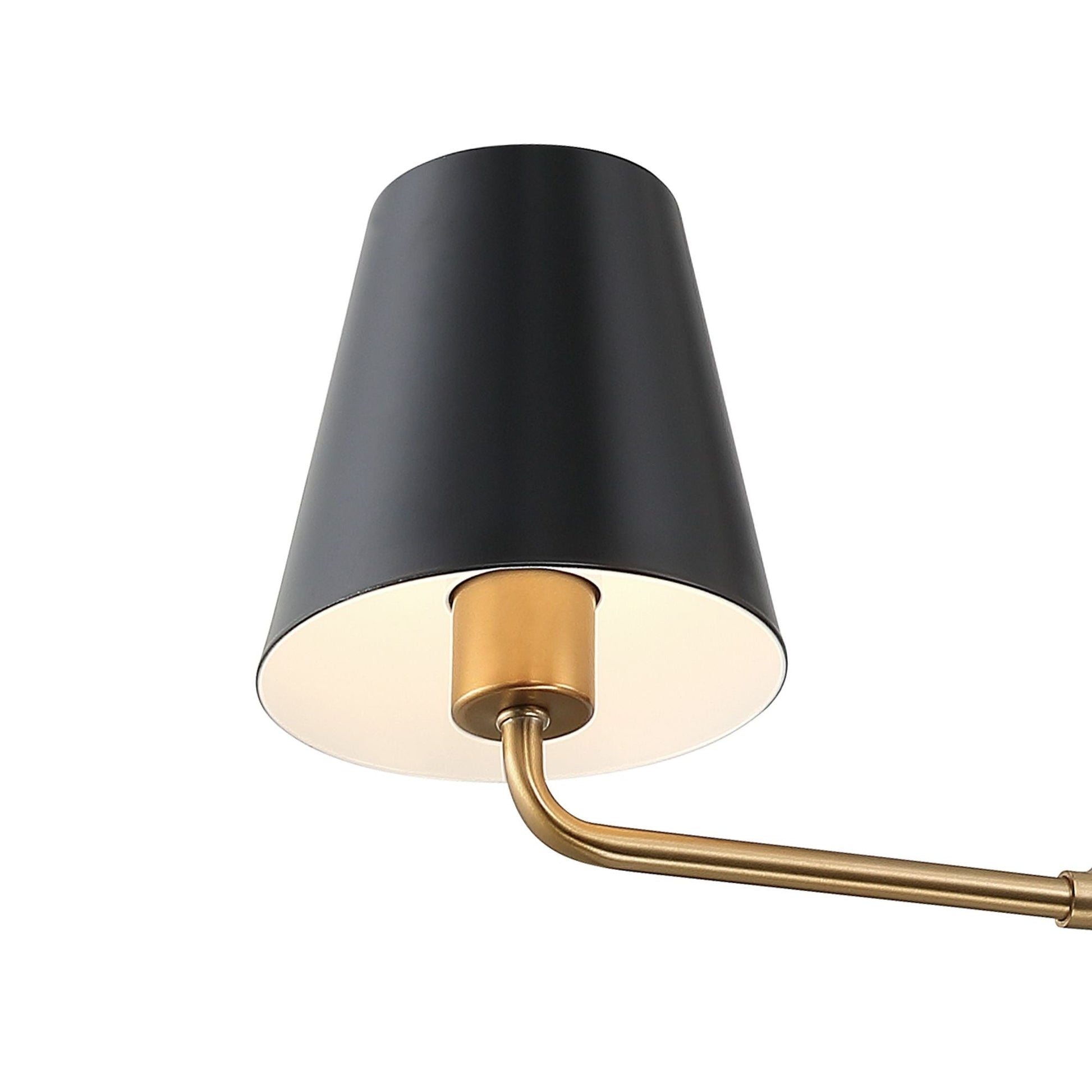 Dimensional drawing of the Xavier Linear Pendant Lamp.