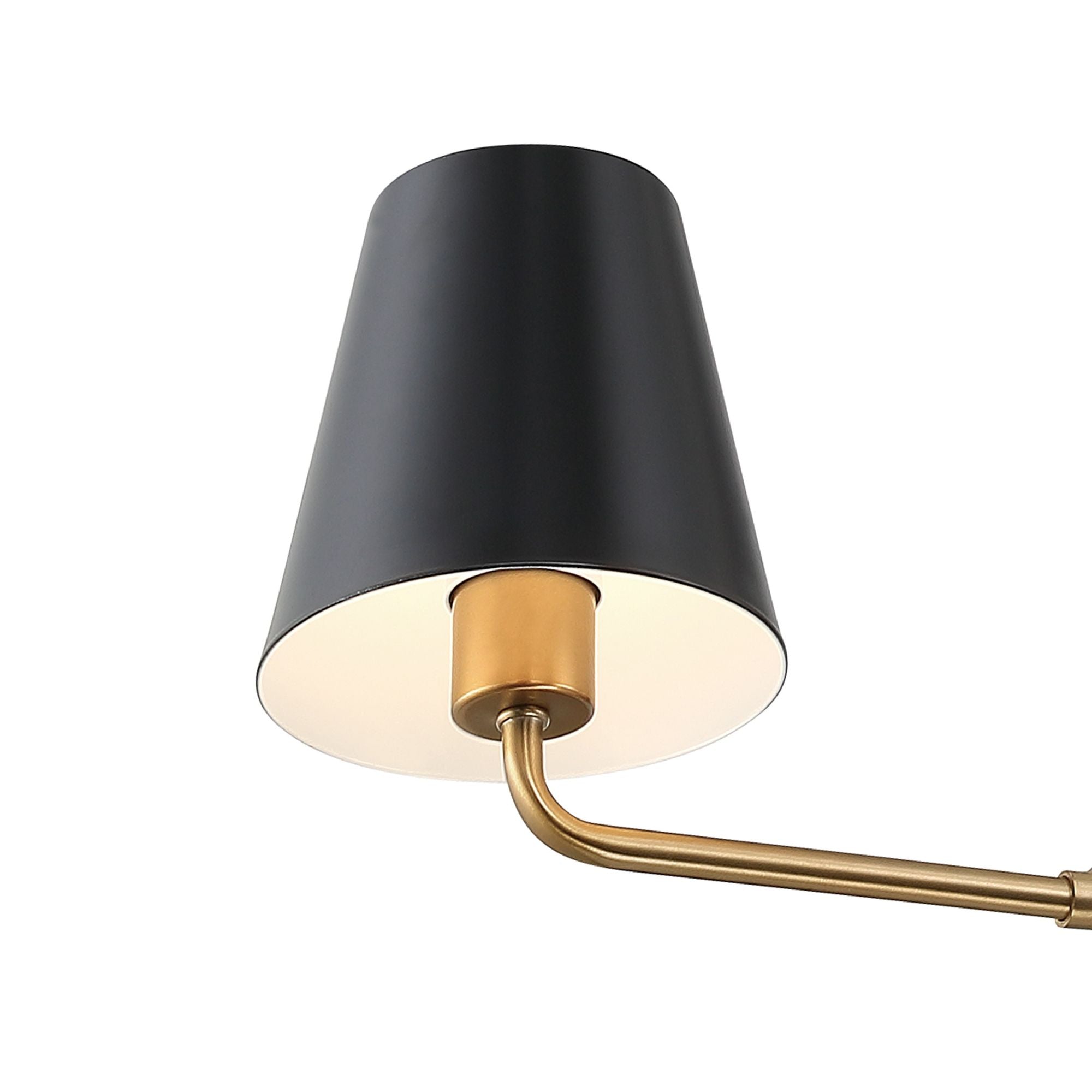 Dimensional drawing of the Xavier Linear Pendant Lamp.