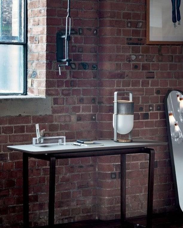 Kiorven Glass Artistic Table Lamp-Neutral Decor