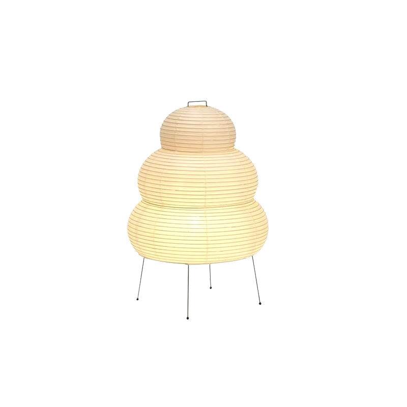 Tranquilux Paper Japanese-Inspired Table Lamp-Neutral Decor