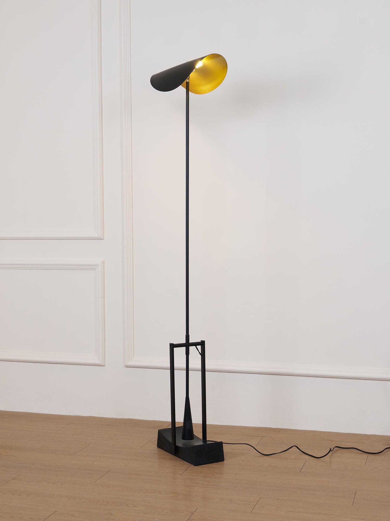 Lumave Steel Industrial Floor Lamp-Neutral Decor