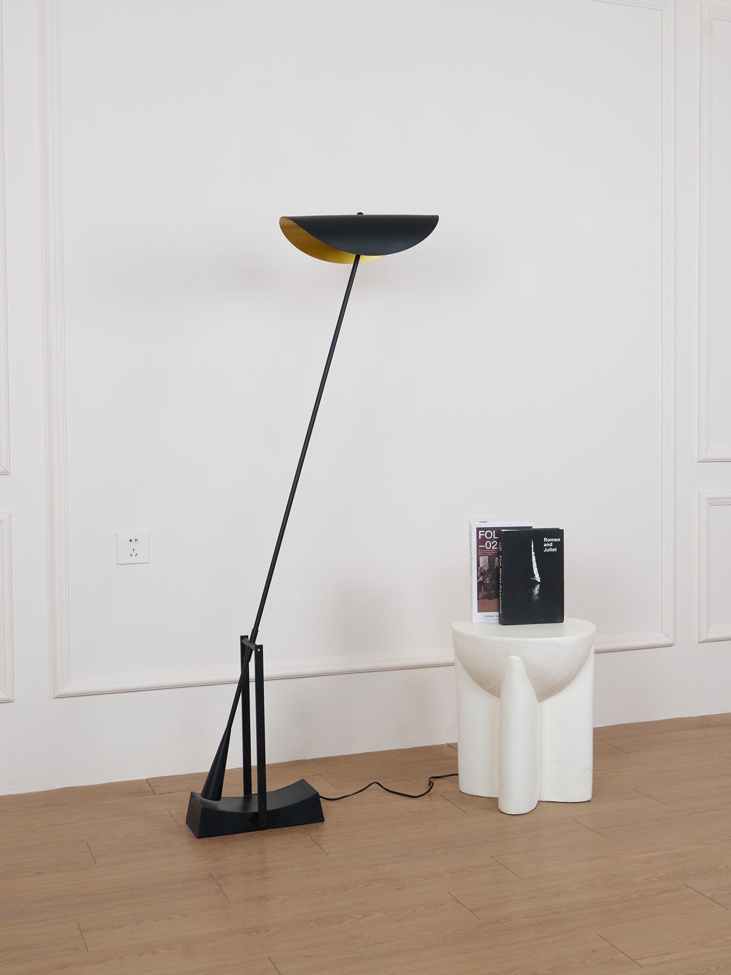 Lumave Steel Industrial Floor Lamp-Neutral Decor