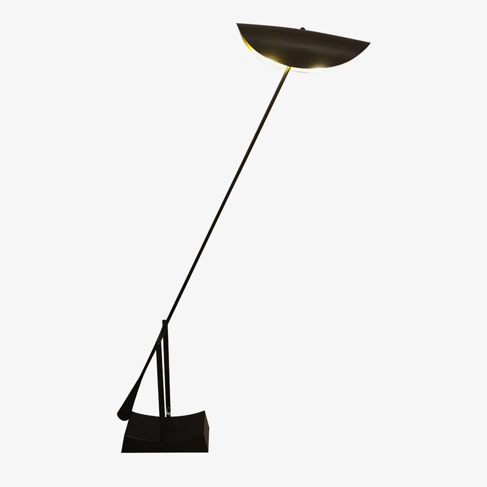 Lumave Steel Industrial Floor Lamp-Neutral Decor