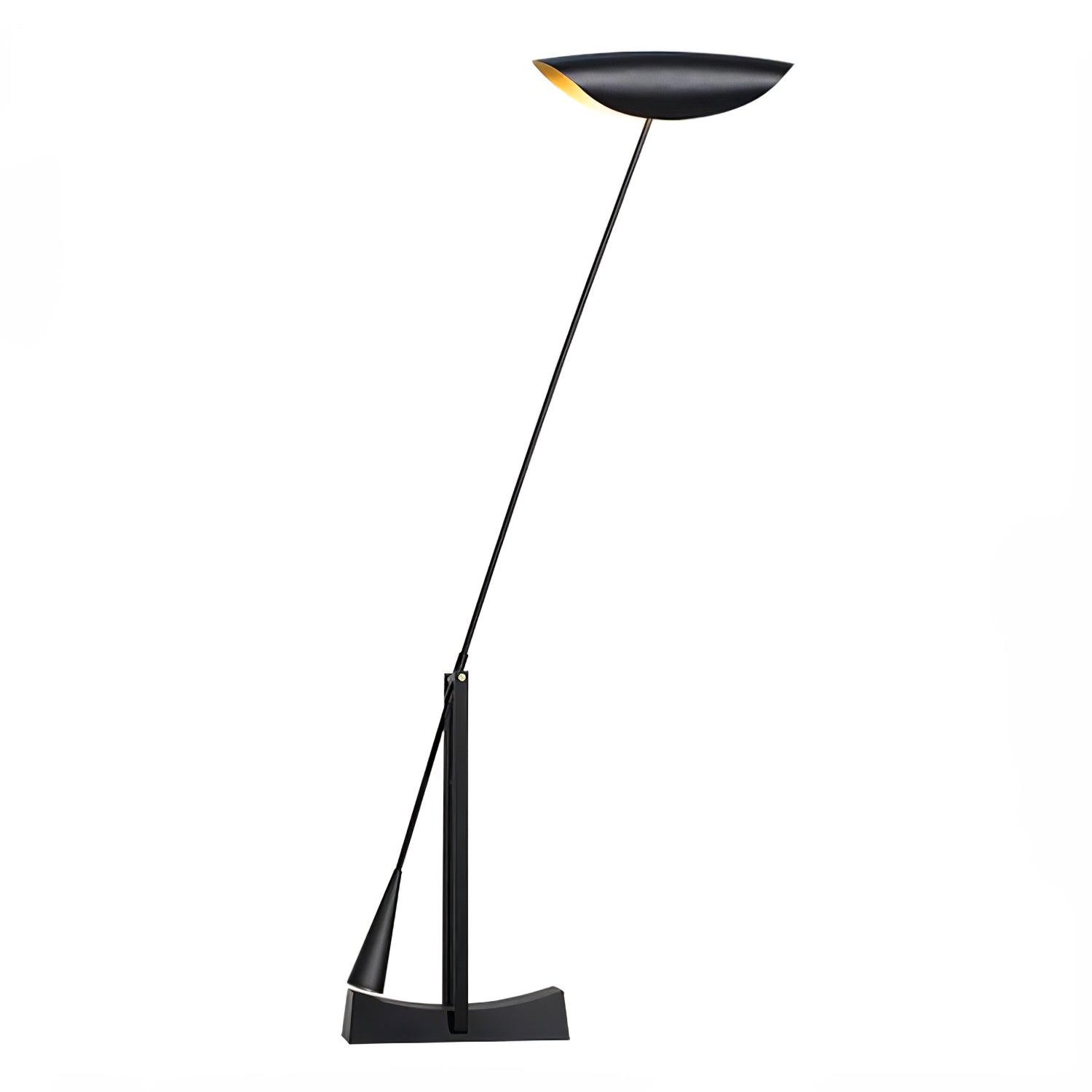 Lumave Steel Industrial Floor Lamp-Neutral Decor