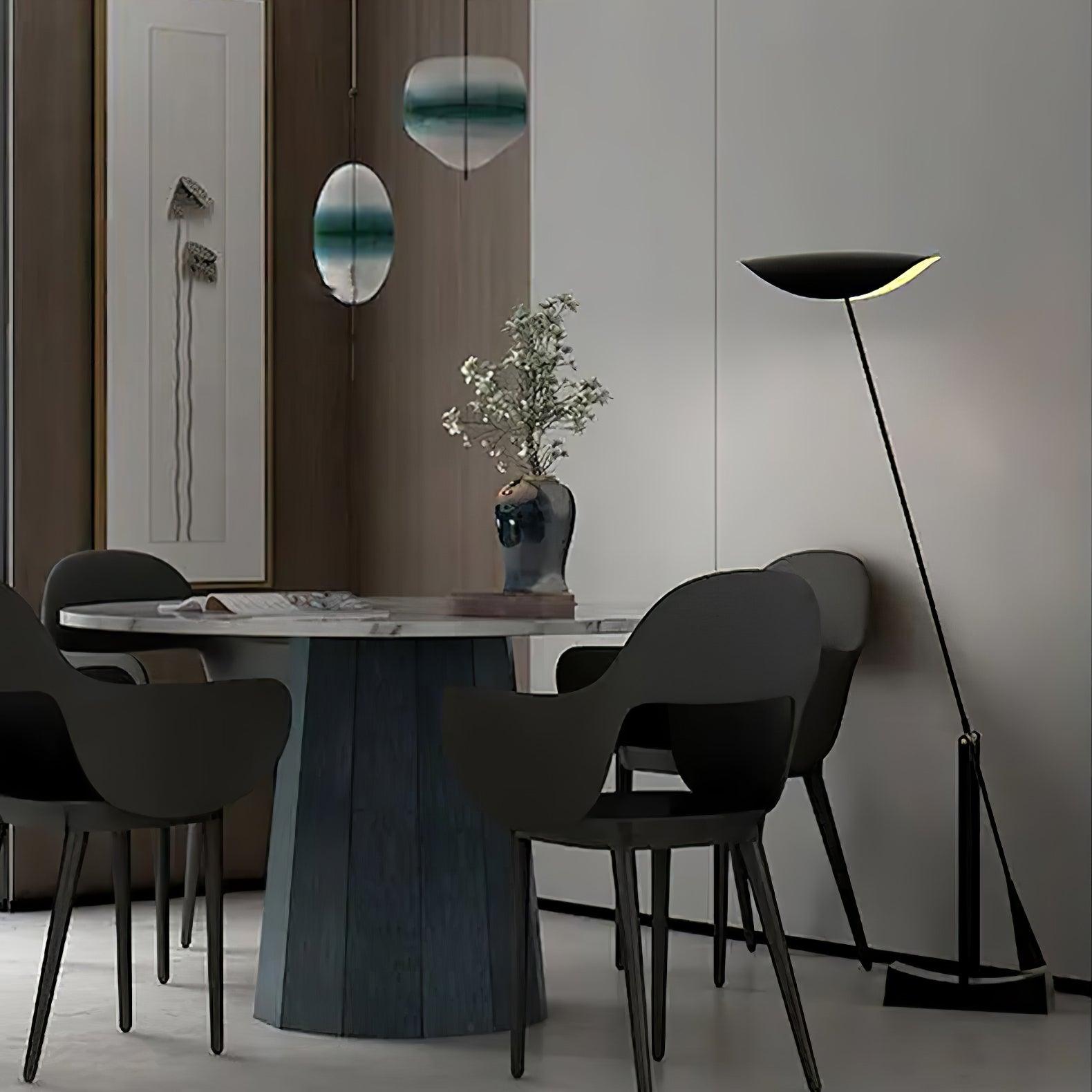 Lumave Steel Industrial Floor Lamp-Neutral Decor