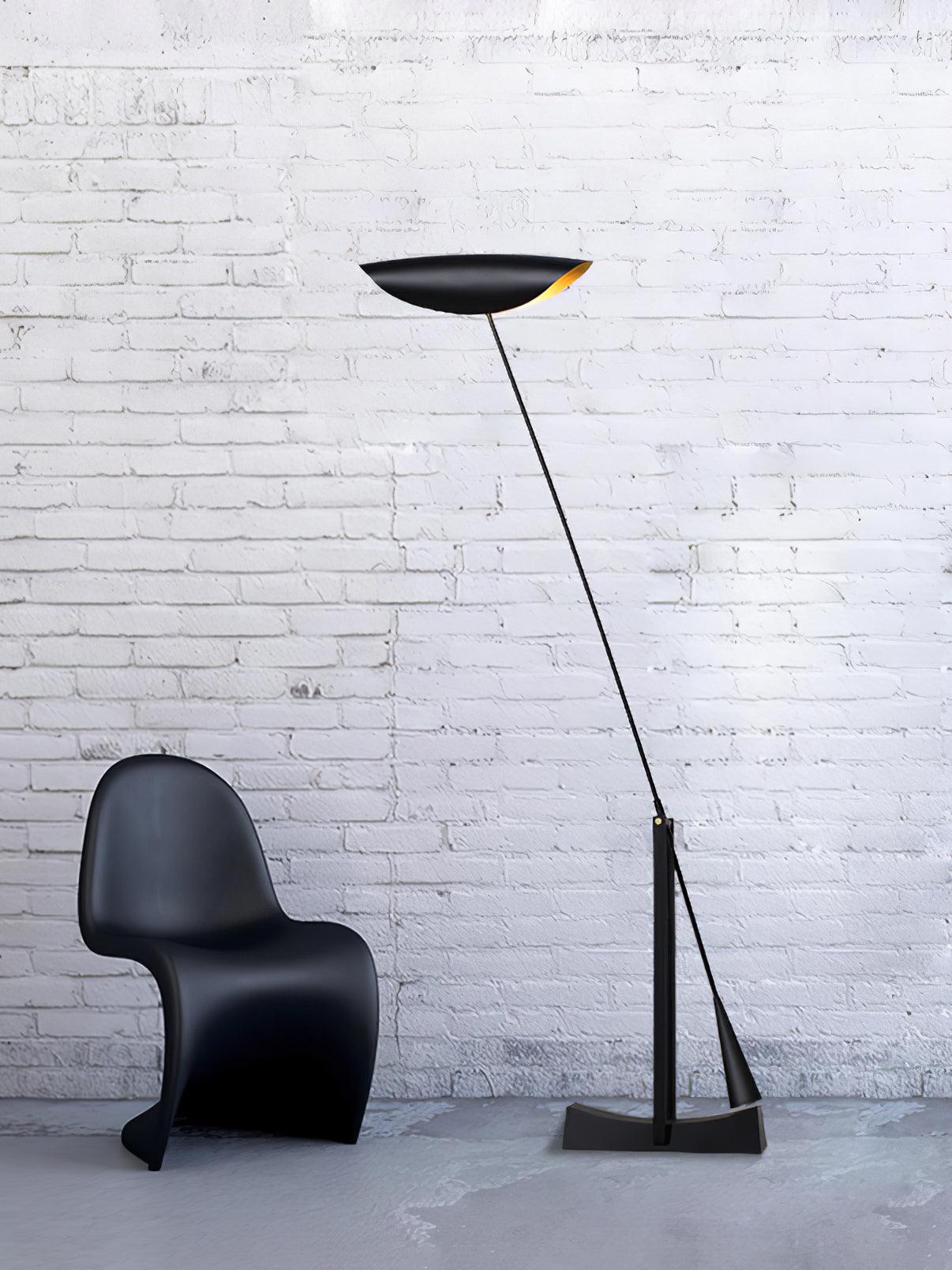 Lumave Steel Industrial Floor Lamp-Neutral Decor
