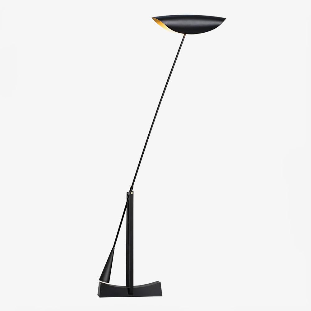 Lumave Steel Industrial Floor Lamp-Neutral Decor