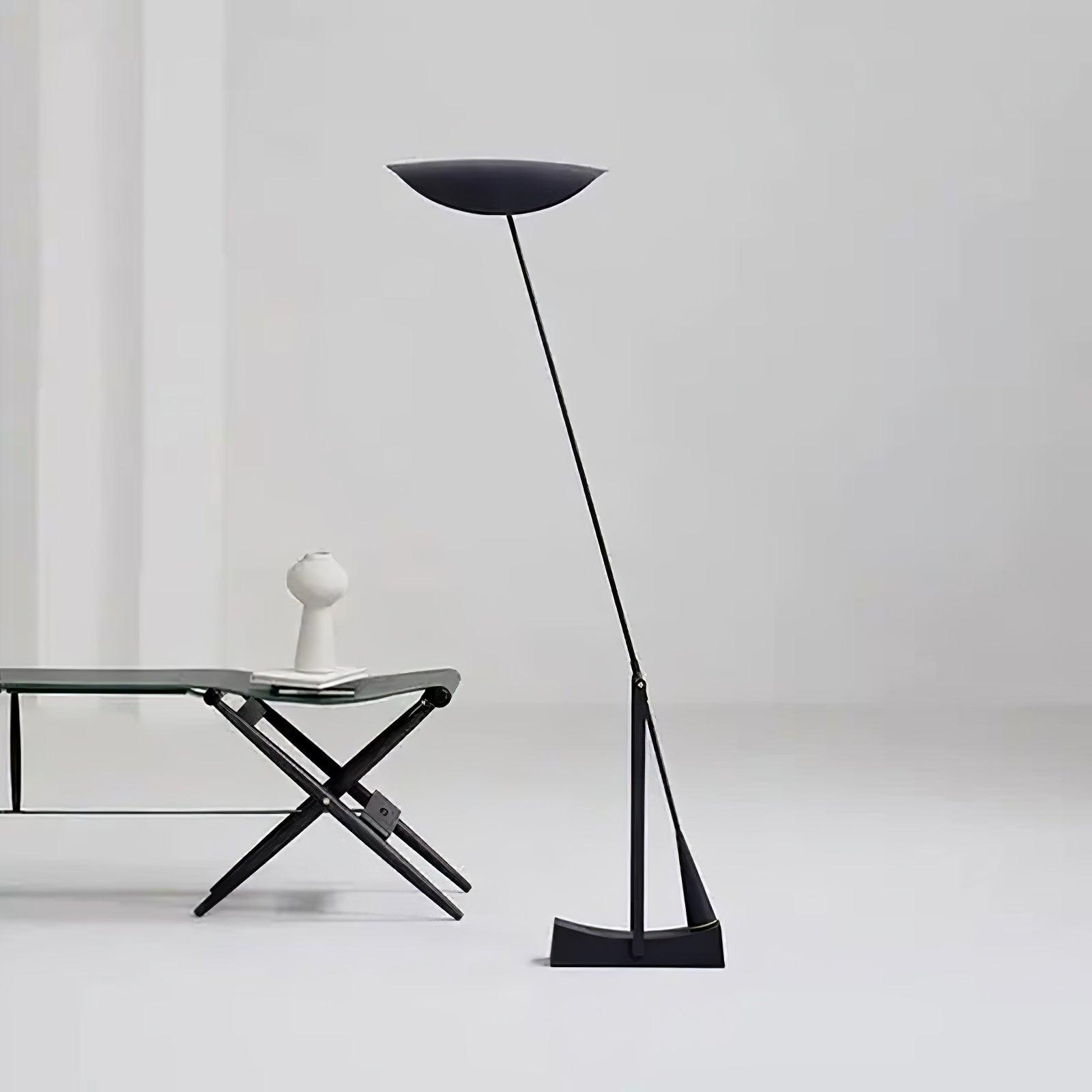 Lumave Steel Industrial Floor Lamp-Neutral Decor