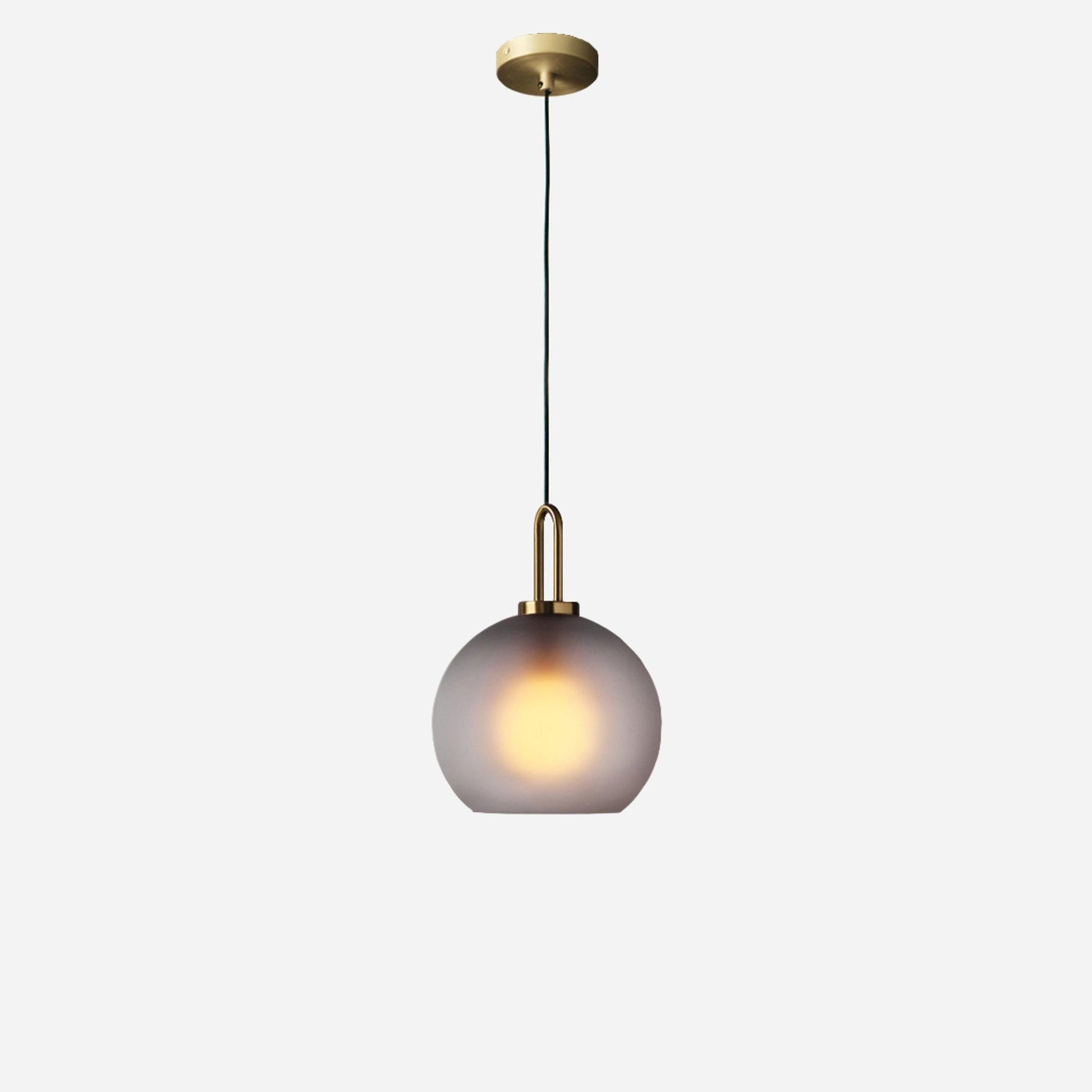 Lustra Pendant Lamp Pendulum Glass-Neutral Decor