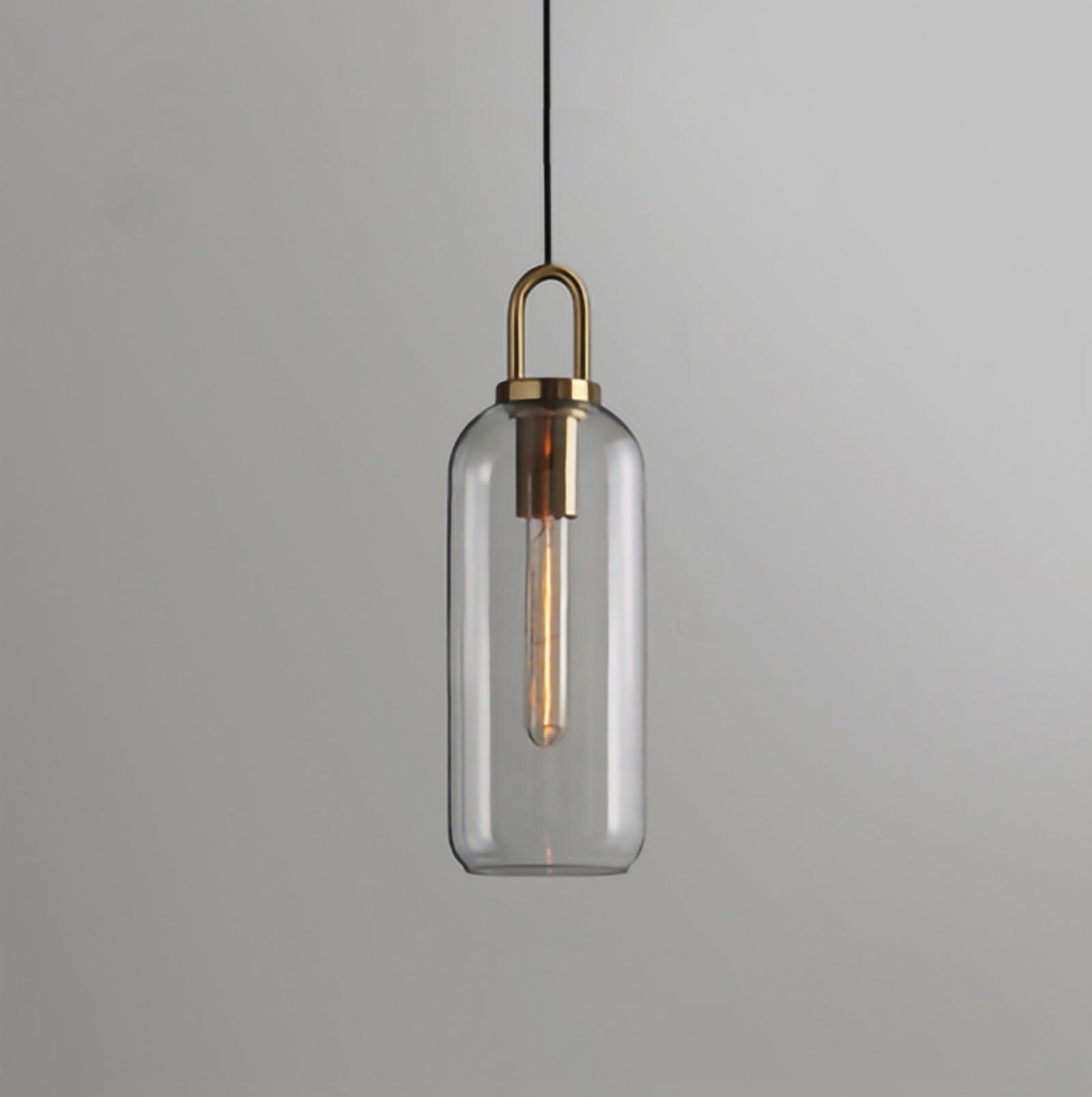 Sevelo Pendant Lamp Frosted Glass Swag Adjustable-Neutral Decor