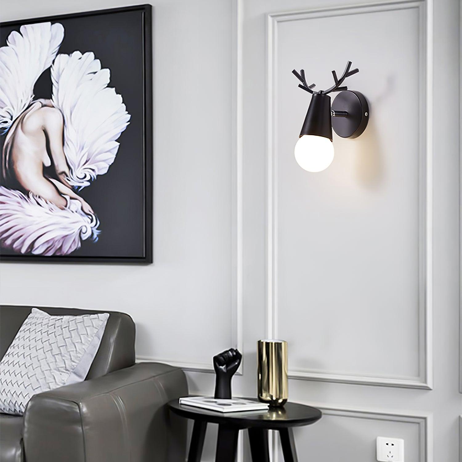 Liveny Playful Whimsical Wall Lamp-Neutral Decor