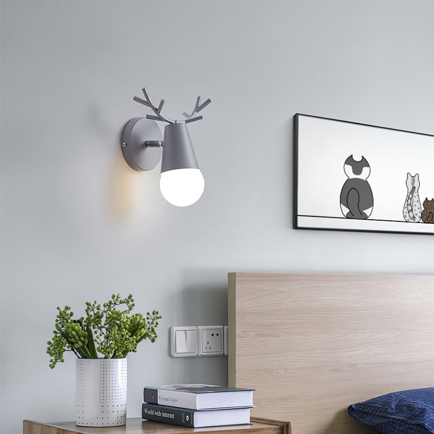 Liveny Playful Whimsical Wall Lamp-Neutral Decor