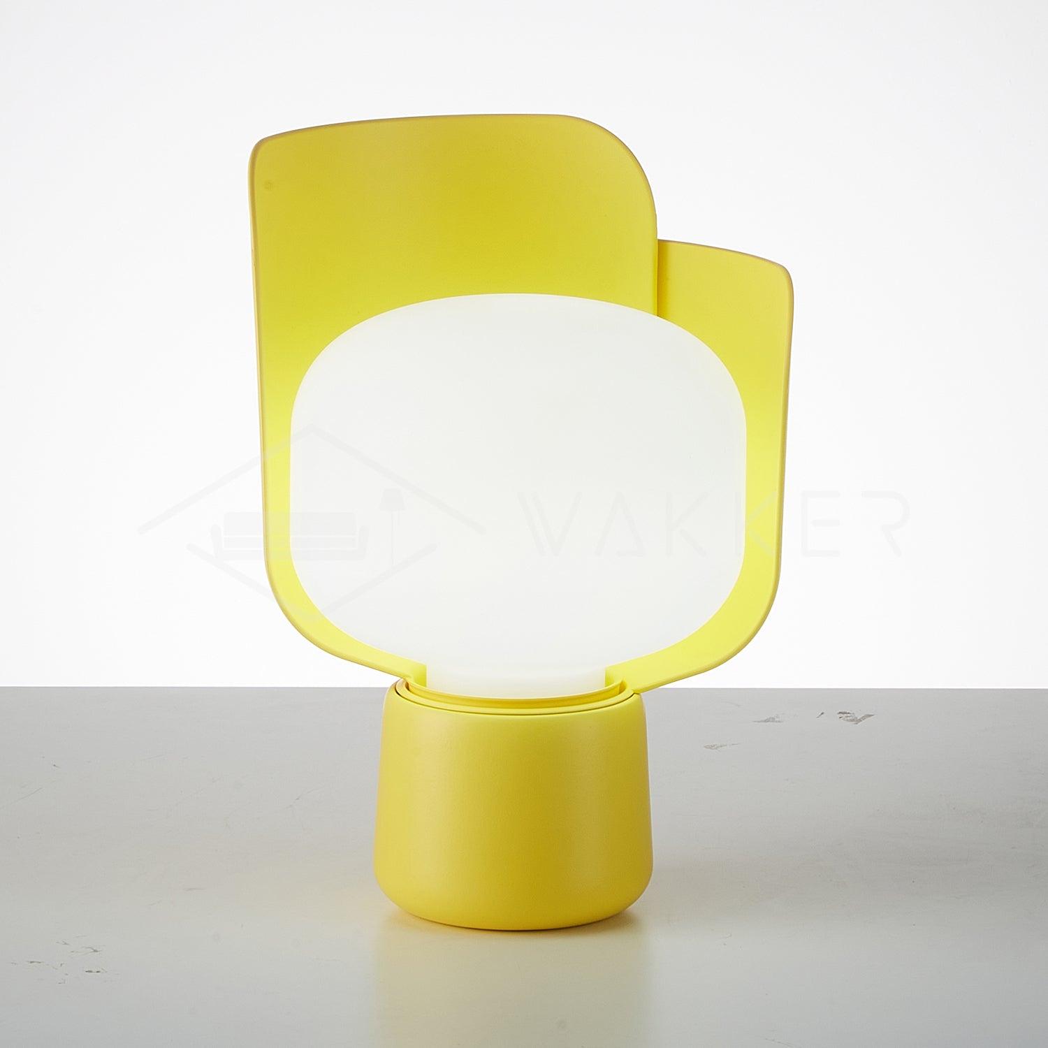 Zuri Plastic Minimalist Table Lamp-Neutral Decor