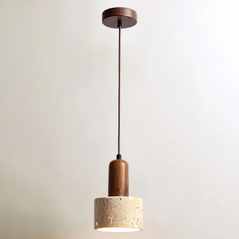 Ritta Travertine Pendant Light Six Style