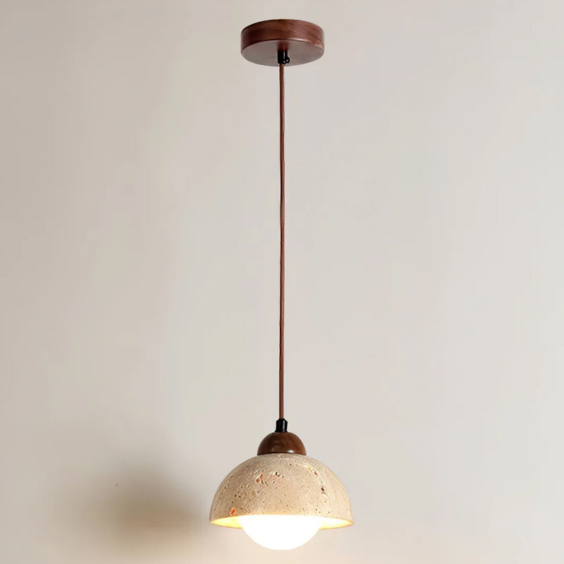 Ritta Travertine Pendant Light Six Style