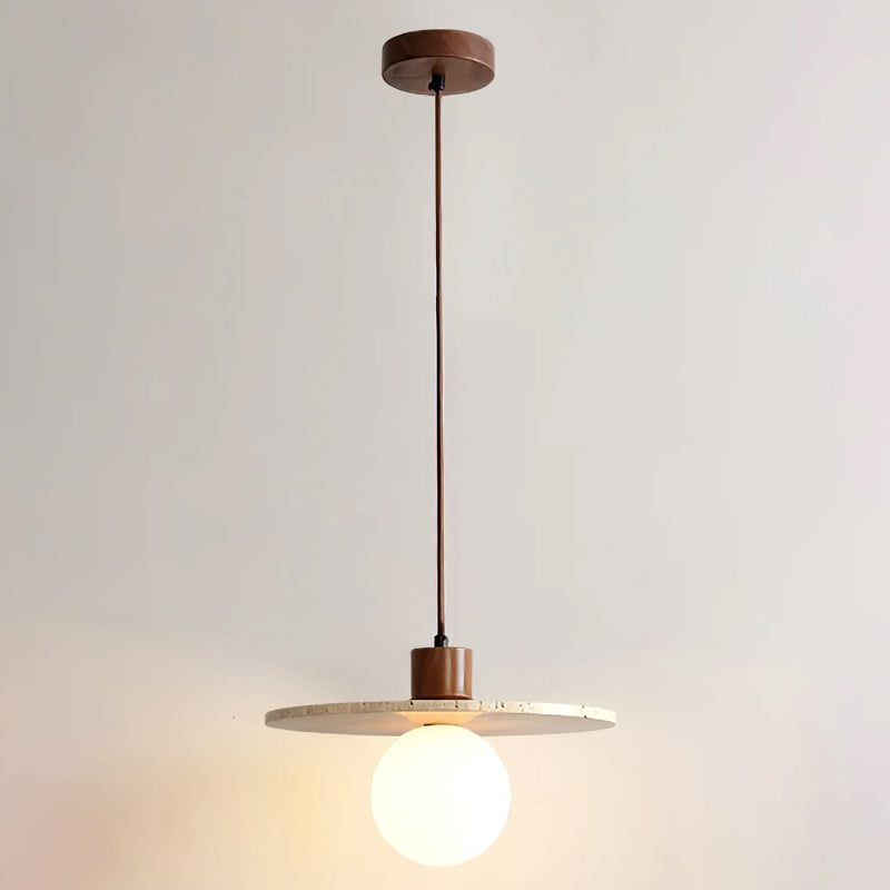 Ritta Travertine Pendant Light Six Style