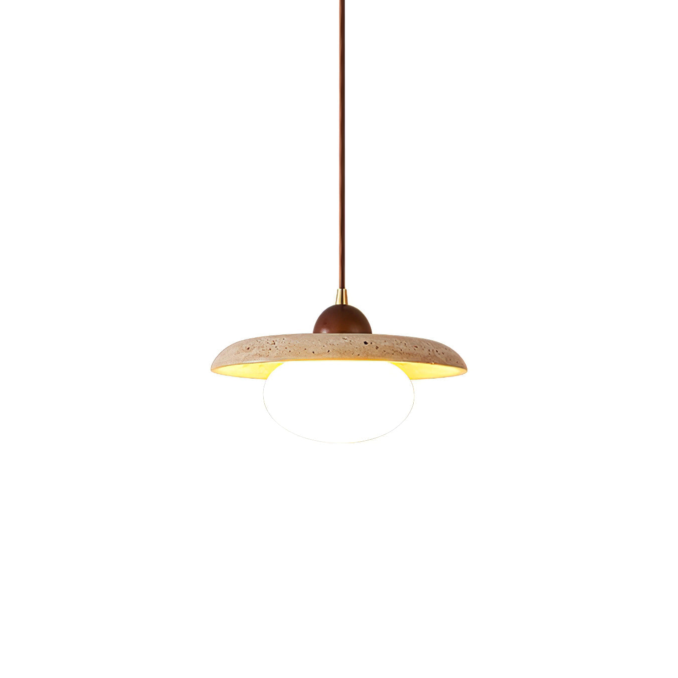 Ritta Travertine Pendant Light Six Style