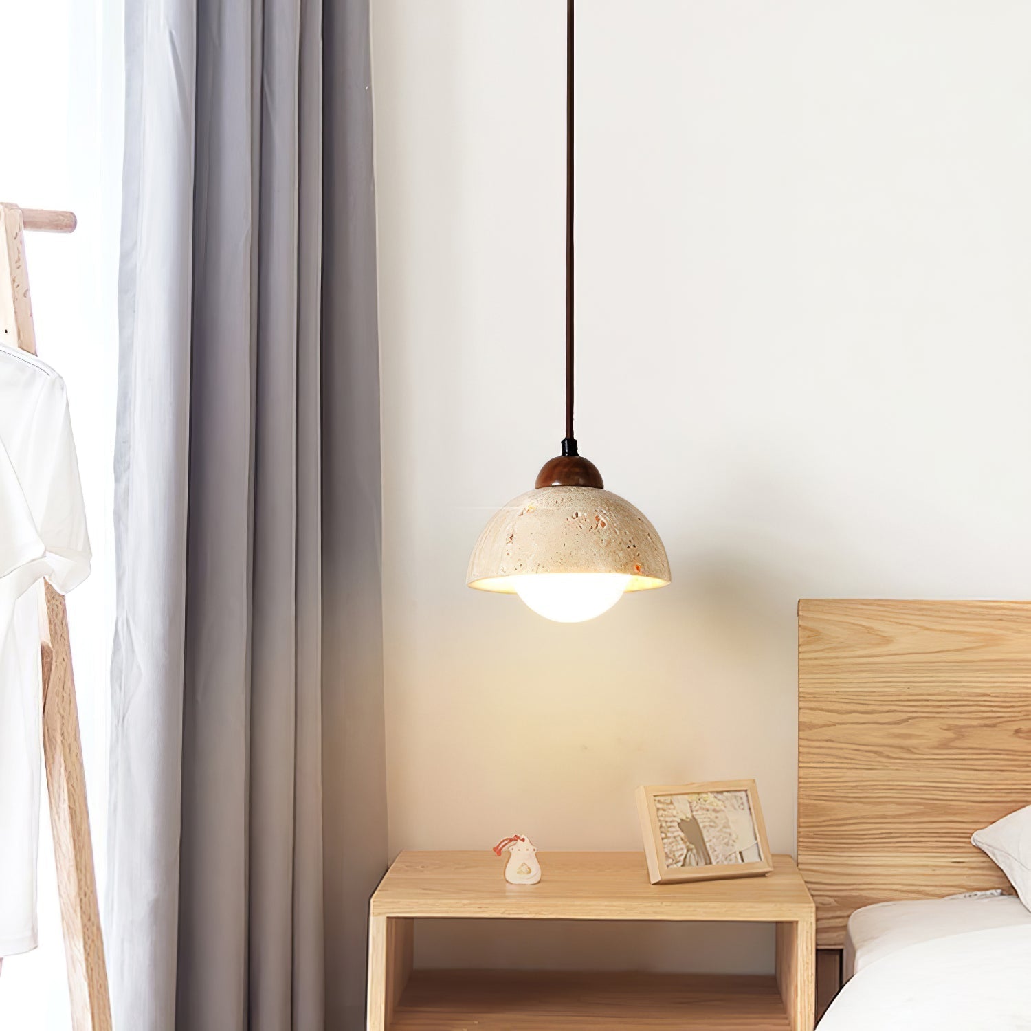 Ritta Travertine Pendant Light Six Style