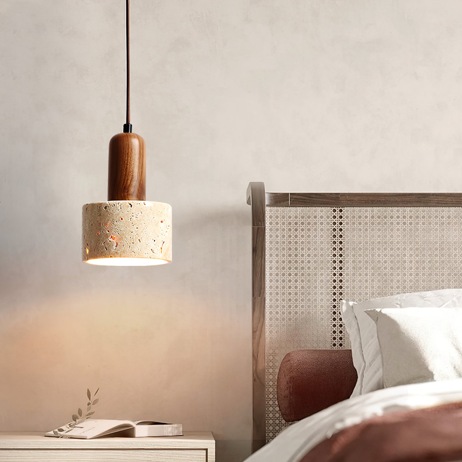Ritta Travertine Pendant Light Six Style