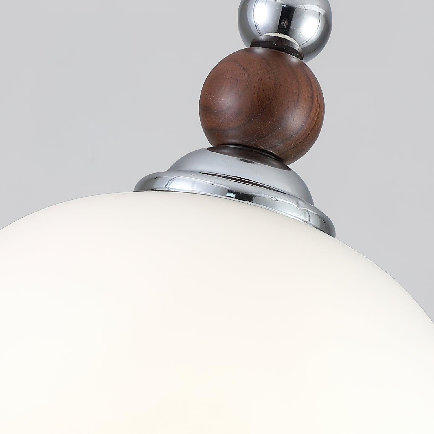 Luna Modern Glass Pendant Lamp-Neutral Decor