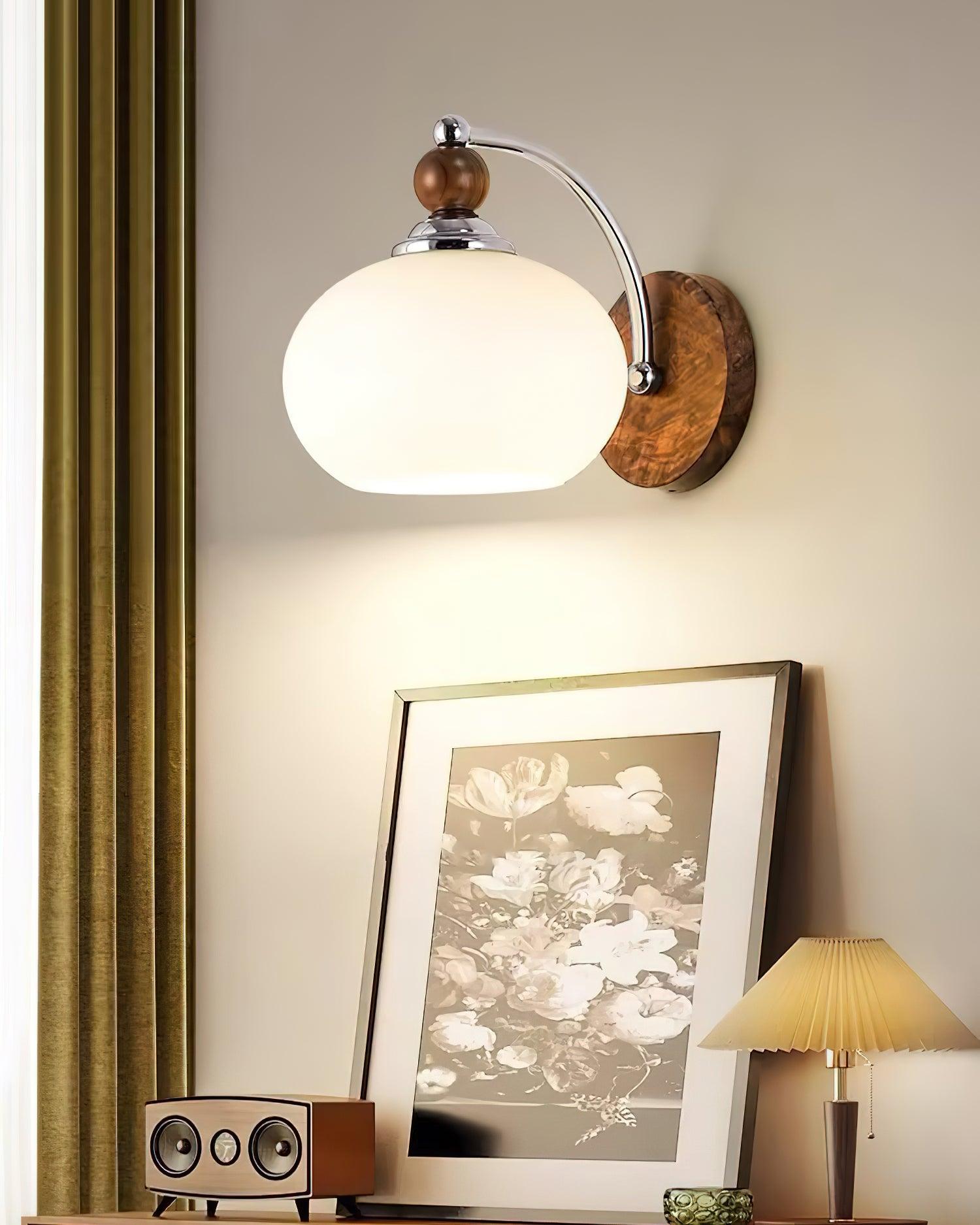 Vicare Premium Nordic Art Glass Wall Lamp-Neutral Decor