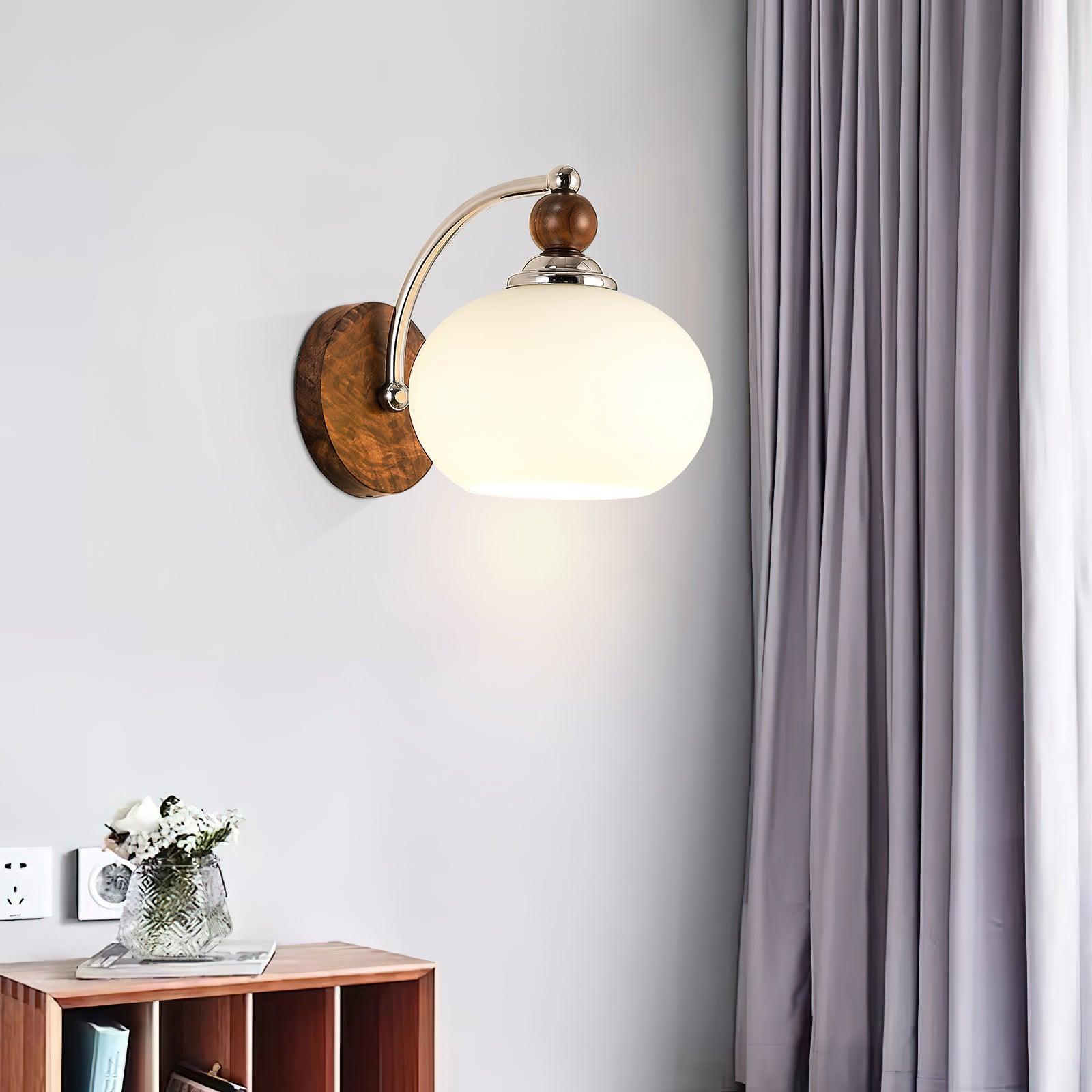 Vicare Premium Nordic Art Glass Wall Lamp-Neutral Decor