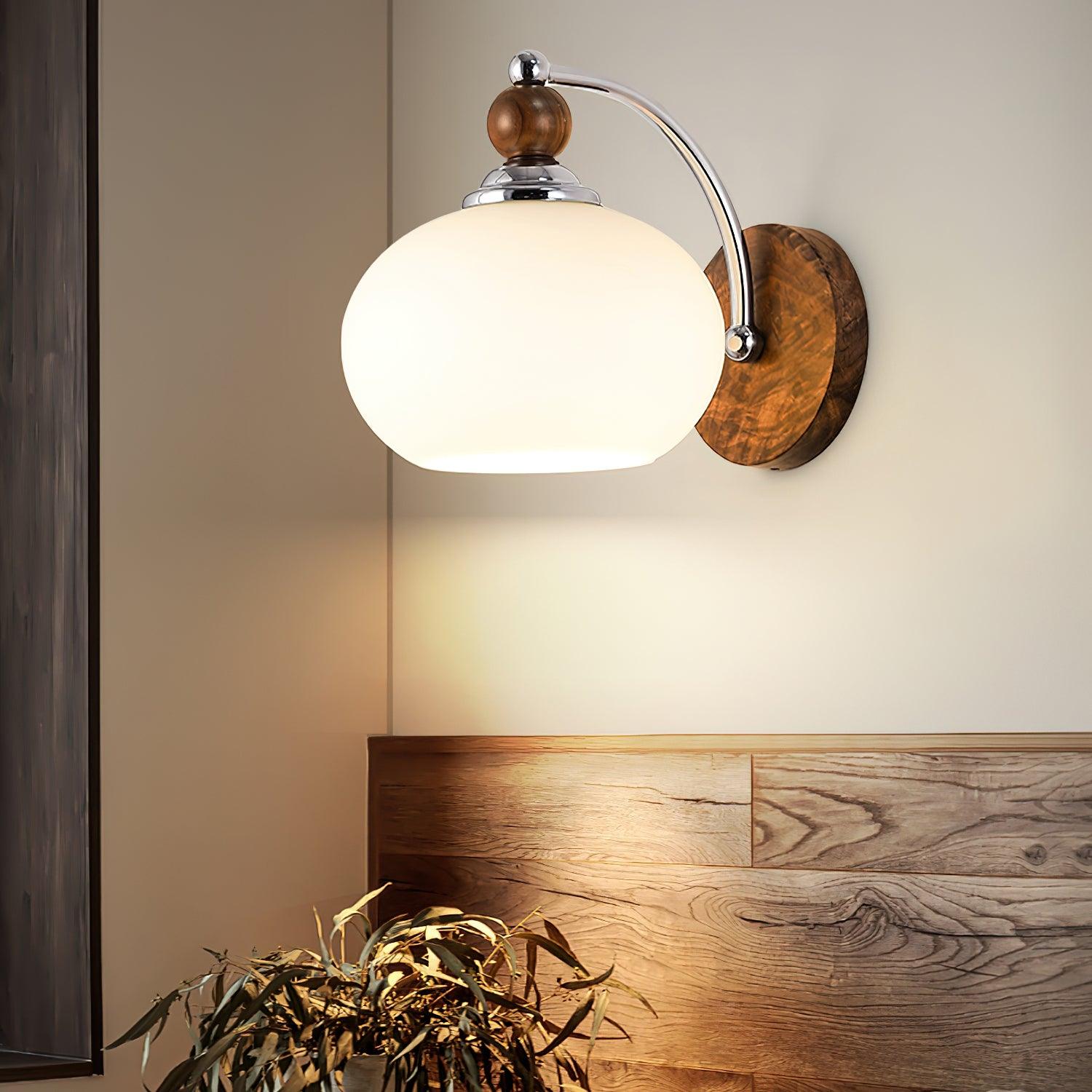Vicare Premium Nordic Art Glass Wall Lamp-Neutral Decor