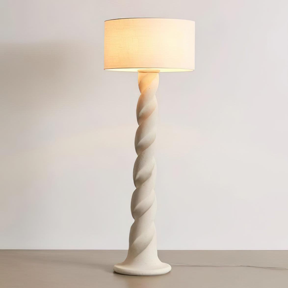Voliril Artistic Resin Floor Lamp-Neutral Decor