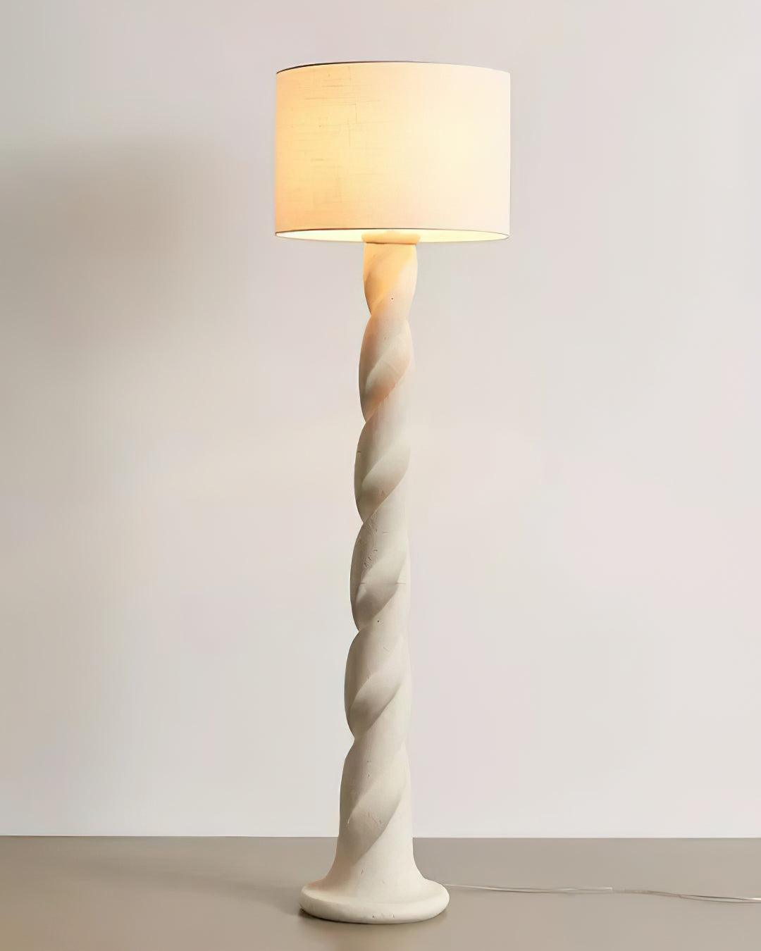 Voliril Artistic Resin Floor Lamp-Neutral Decor