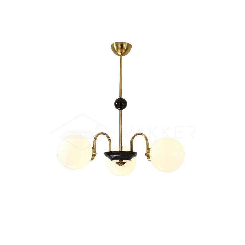 Halion Chandelier Rod Frame and White-Neutral Decor