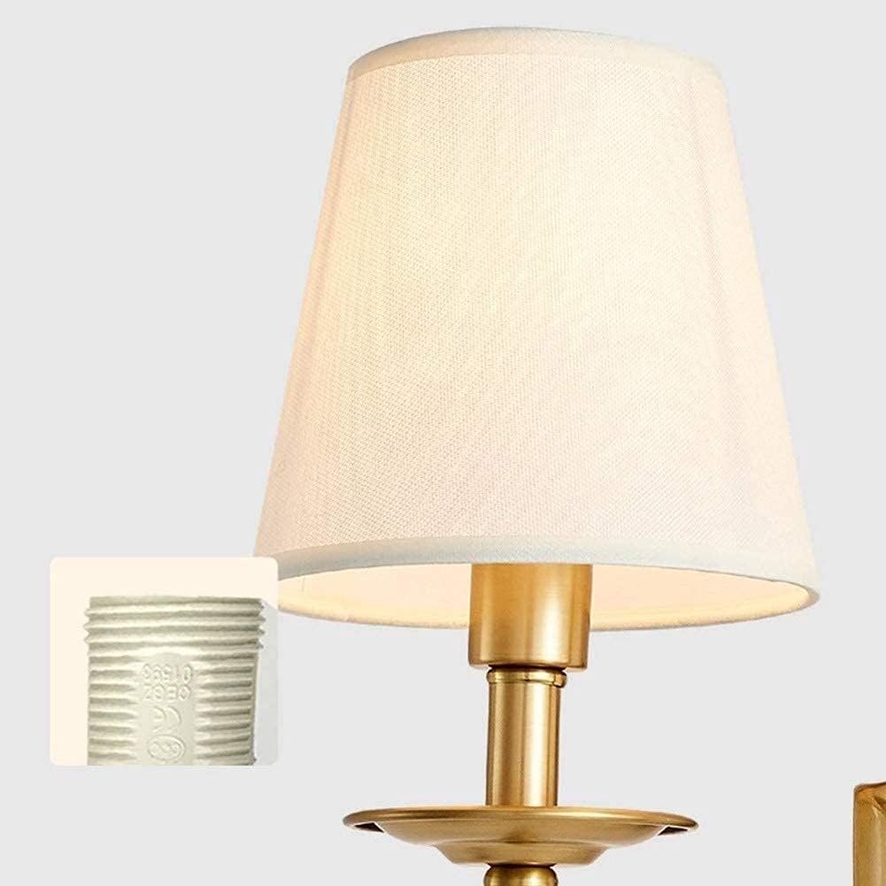 Chloe Vintage Fabric Shades Wall Lamp - Neutralighting