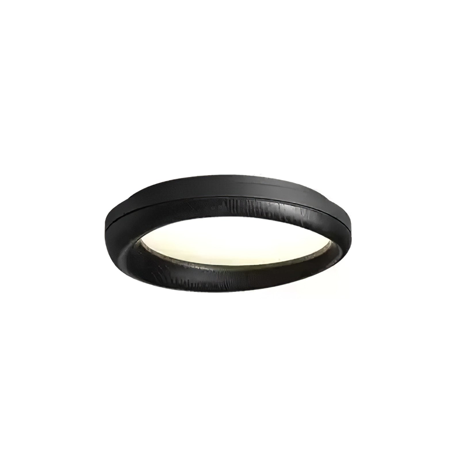 Eurtheara Organic Wood Glass Ceiling Light-Neutral Decor