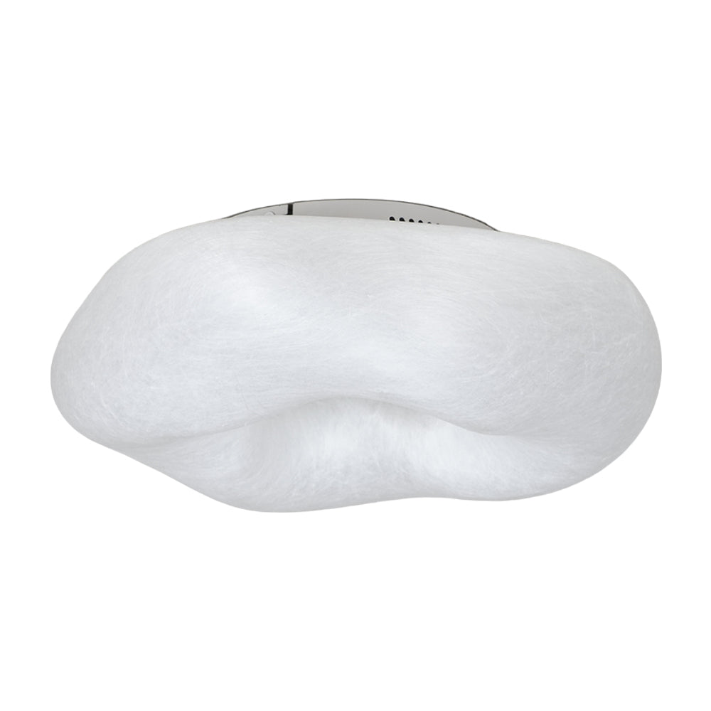 Solara Ceiling Lamp Cloud Shape Silk Elegant-Neutral Decor