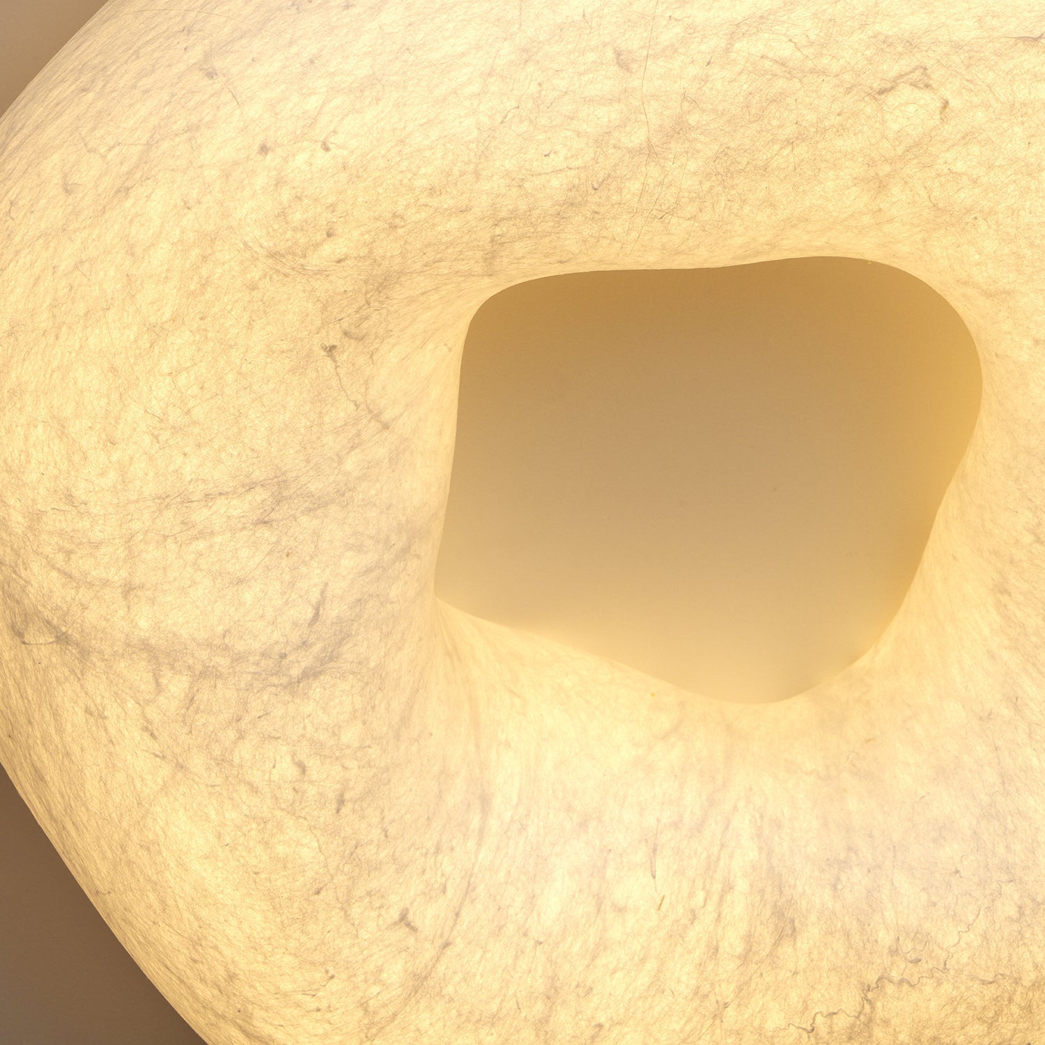 Solara Ceiling Lamp Cloud Shape Silk Elegant-Neutral Decor