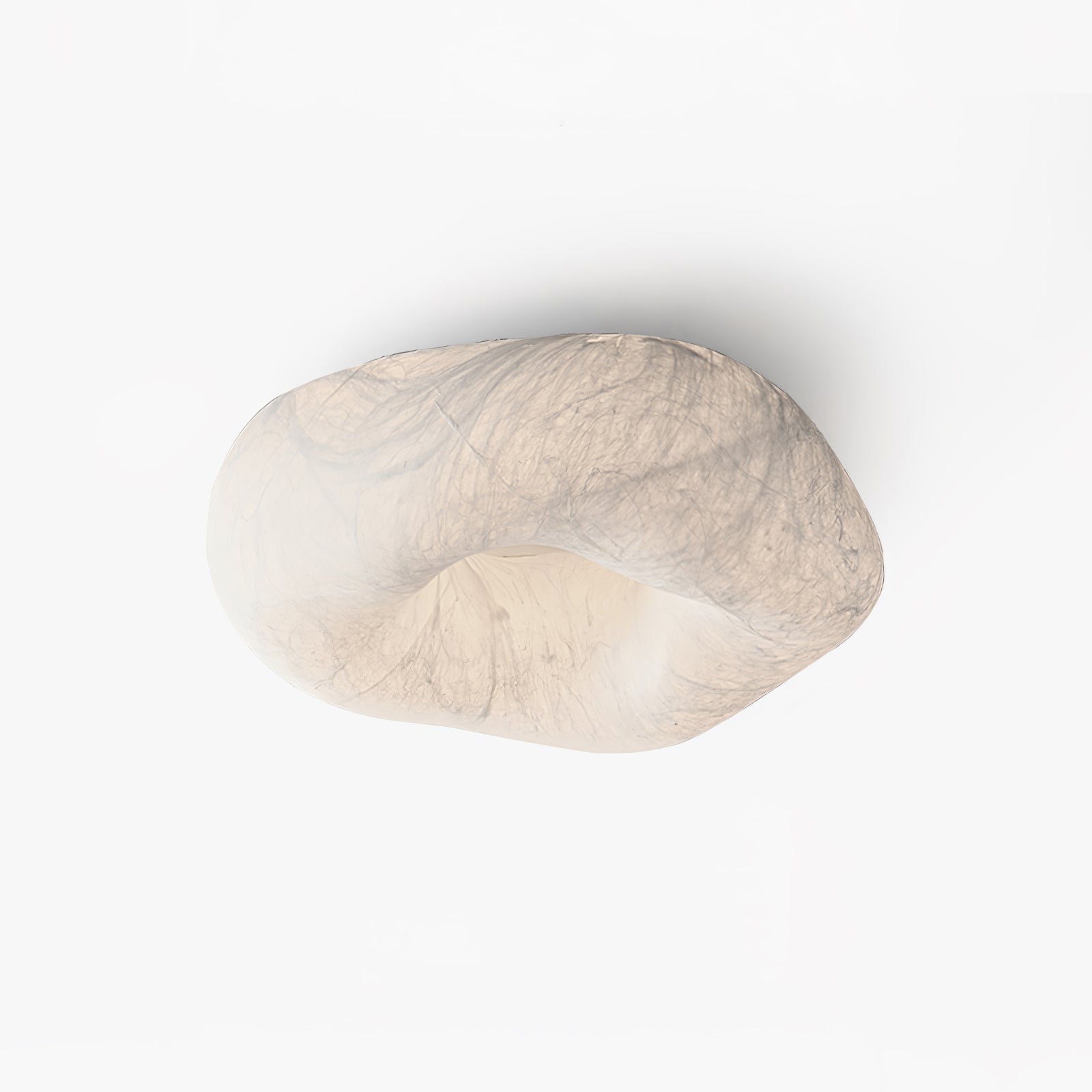Solara Ceiling Lamp Cloud Shape Silk Elegant-Neutral Decor