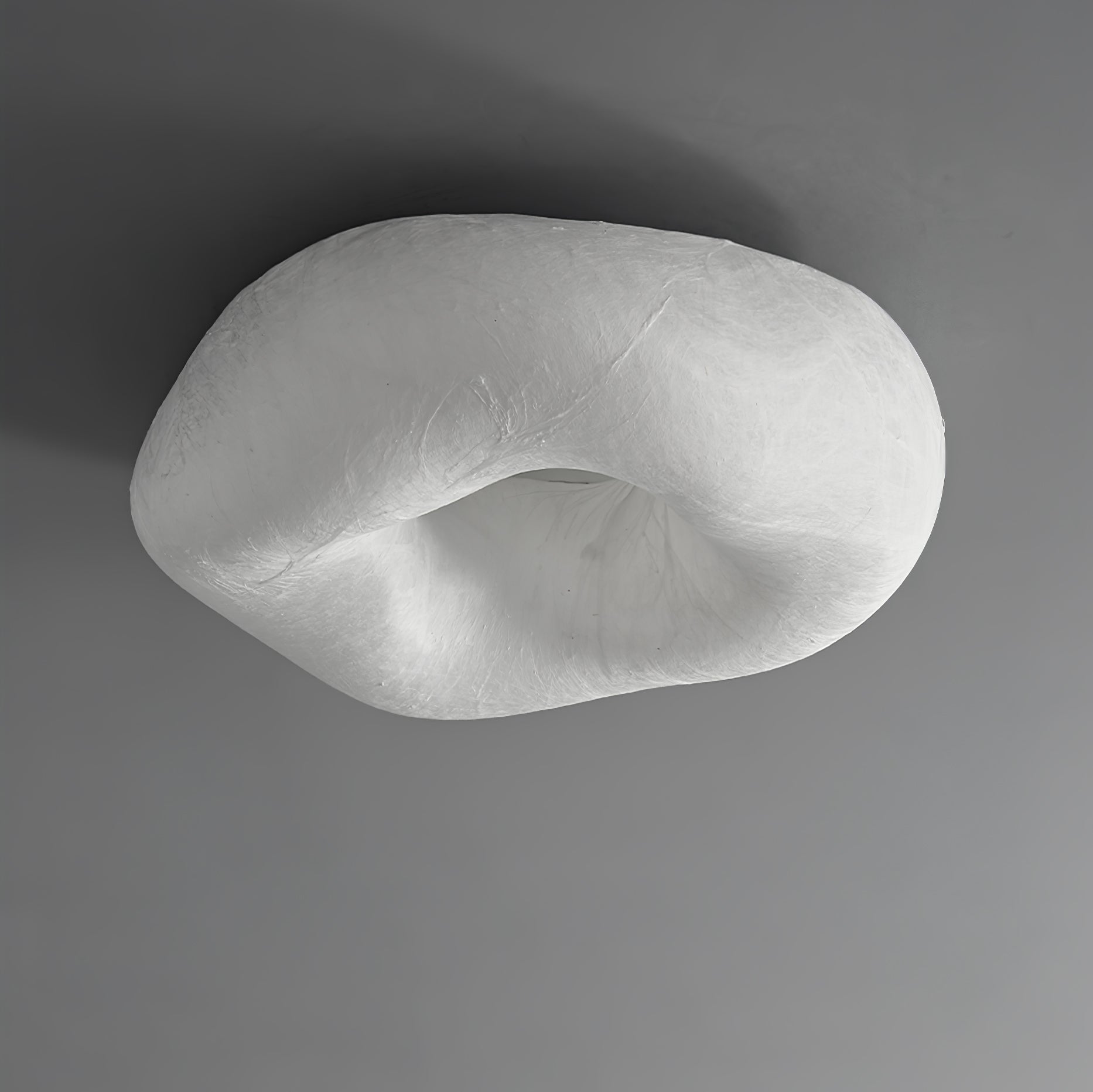 Solara Ceiling Lamp Cloud Shape Silk Elegant-Neutral Decor