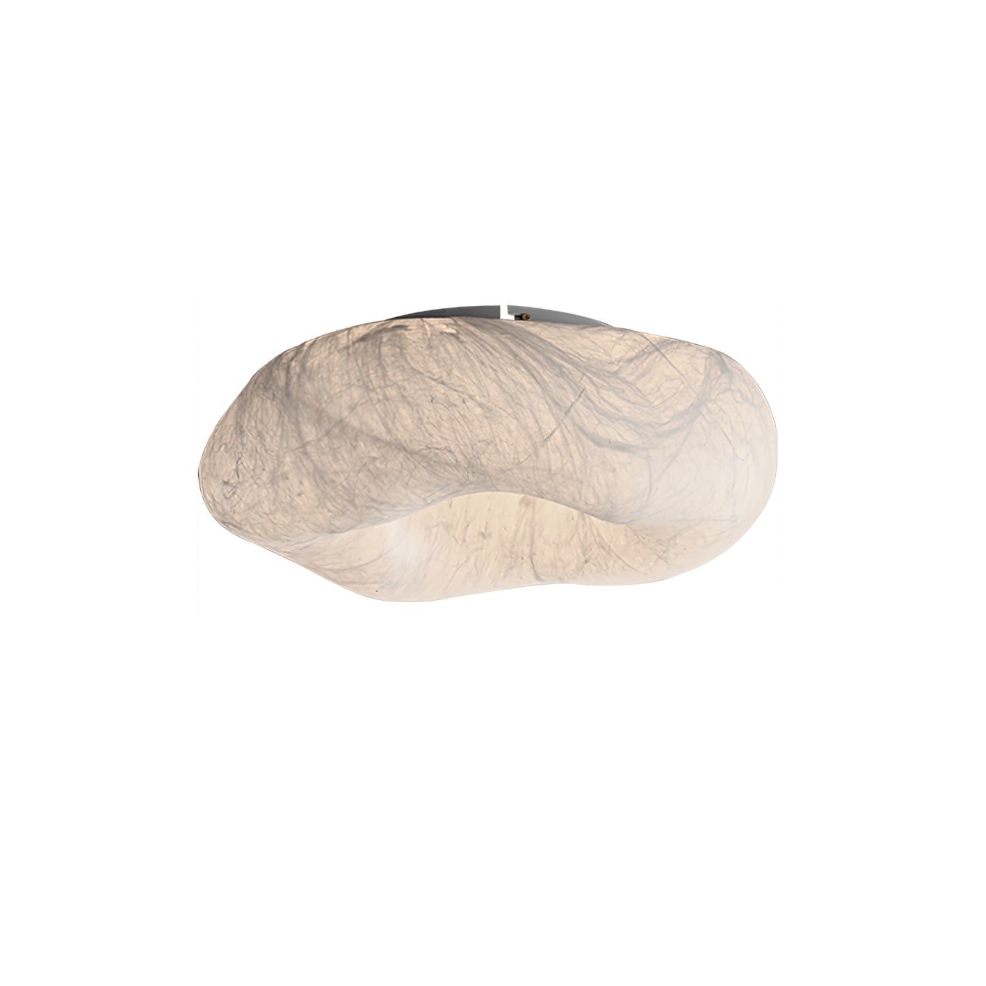 Solara Ceiling Lamp Cloud Shape Silk Elegant-Neutral Decor