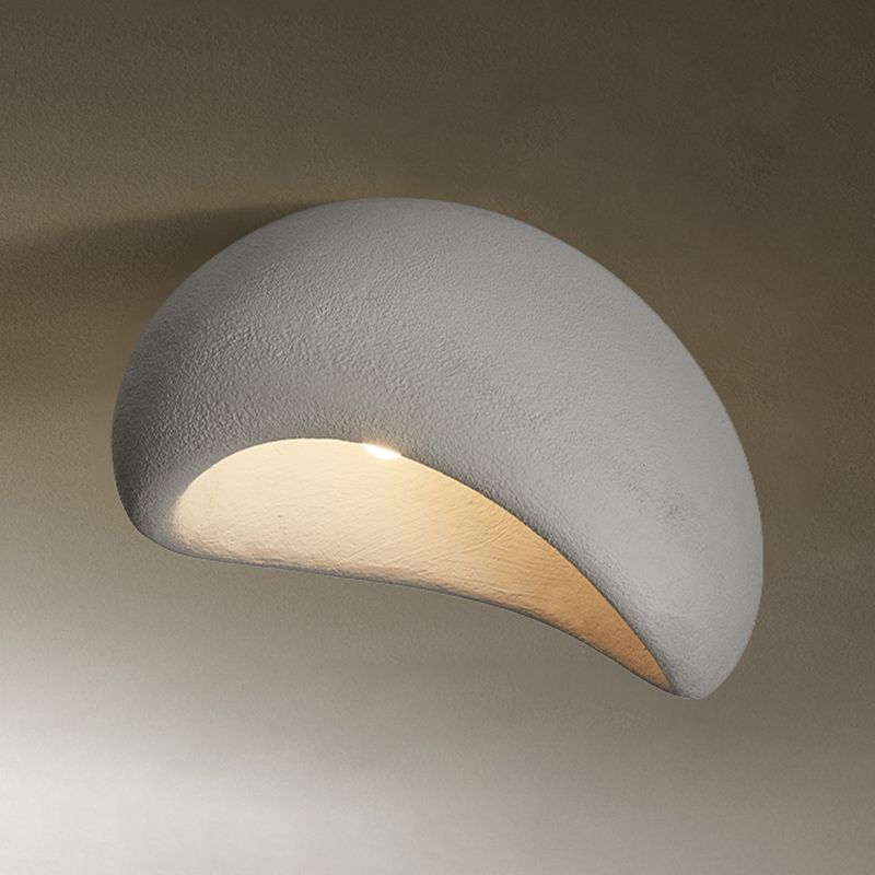 Avi Flush Mount Ceiling Light Modern, Resin Dining Room - Neutral Decor