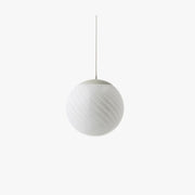 Valentina Minimalist LED Pendant Light Glass Study Bedroom - Neutral Decor