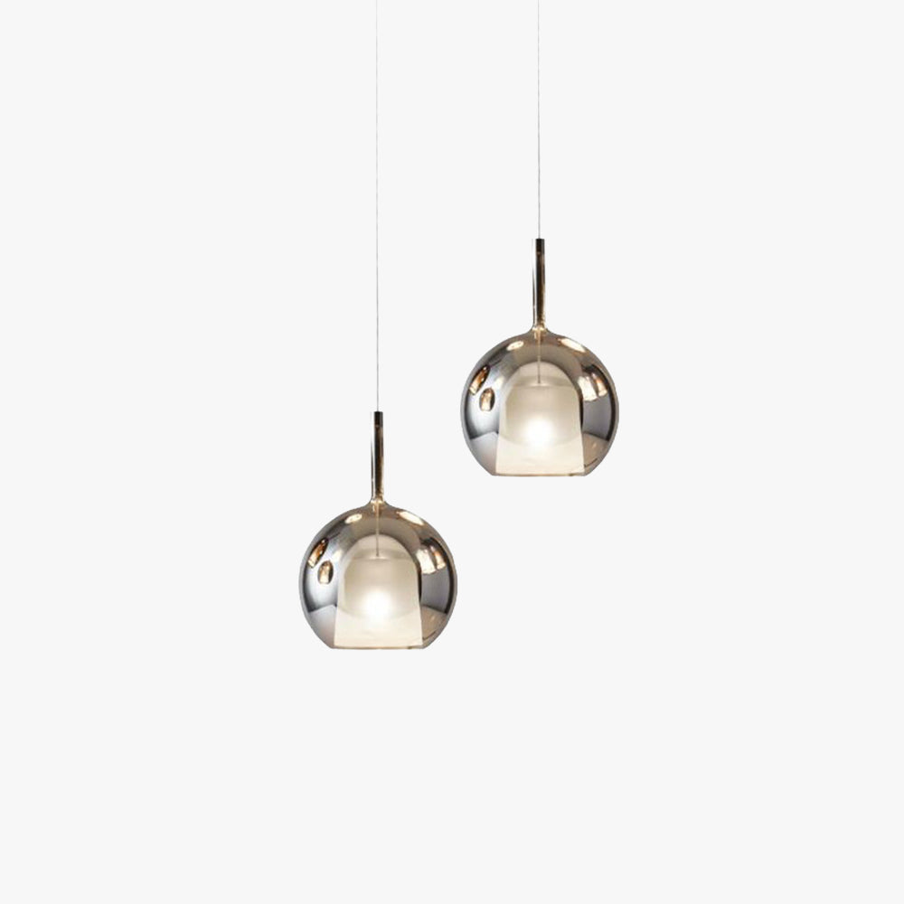 Valentina Pendant Light Glass Modern Sphere LED Dining Room - Neutral Decor